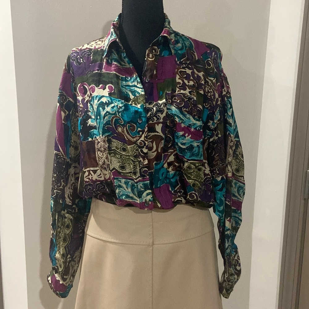 Vintage silk blouse